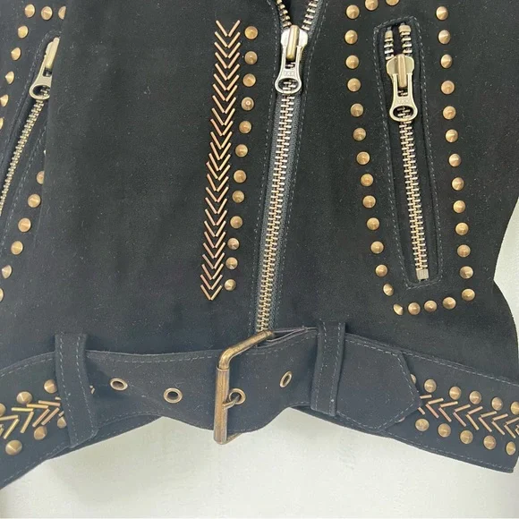 Nasty Gal Suede Moto Jacket - Picture 5 of 11